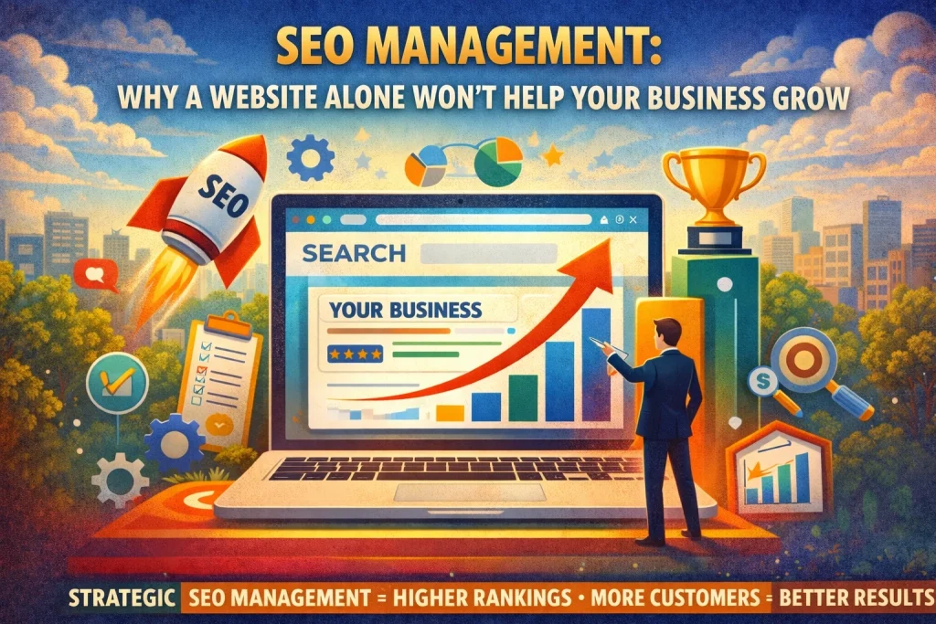 SEO Management: Why Just Having a Website Is Not Enough for Business Growth