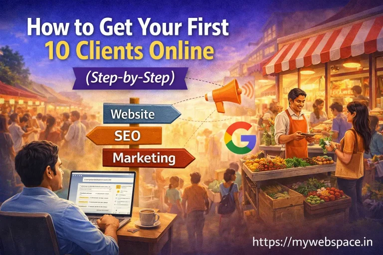 How to Get Your First 10 Clients Online (Step-by-Step)