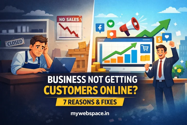 why your business is not getting customers online